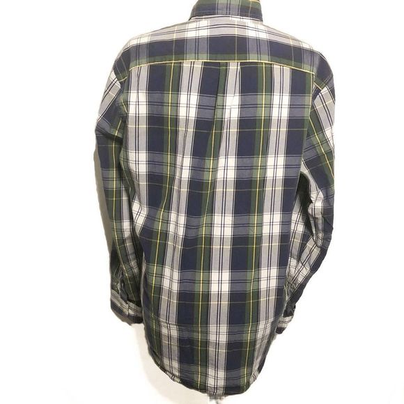 J Crew Plaid Button Down Sz Medium - Picture 3 of 4